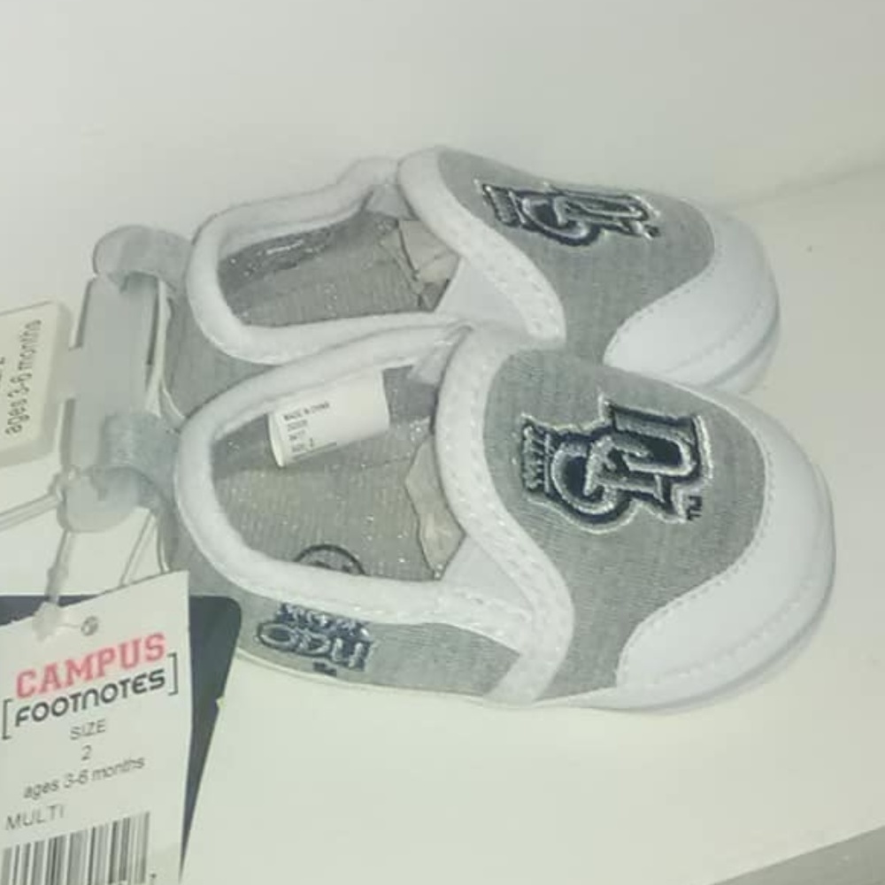 Old Dominion University Baby Shoes - Gray